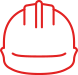 icono de un casco de constructor